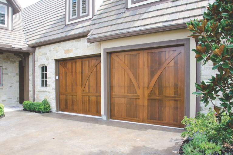 Traditional garage door from Fireside Home Solutions