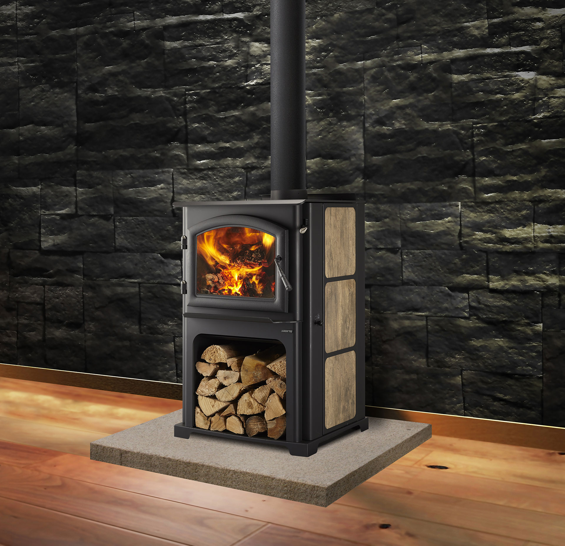 Wood Fireplace