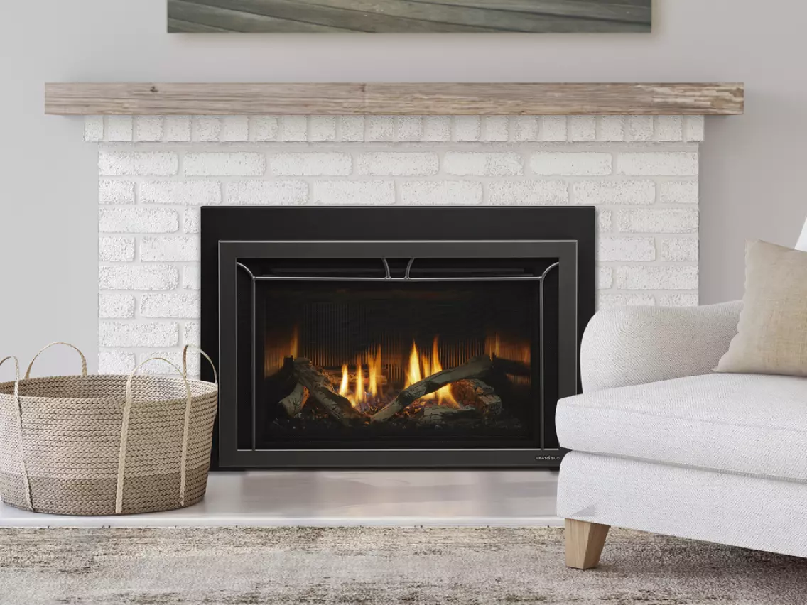 Gas Fireplace Insert